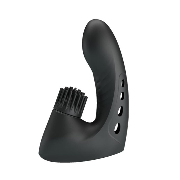 Estimulador Rotación Magic Drill USB Silicona de Prettylove | VibraZon