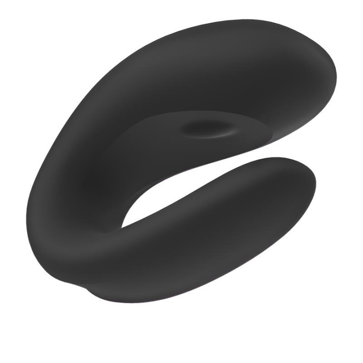 Vibrador para Parejas con APP Double Joy Negro de Satisfyer | VibraZon