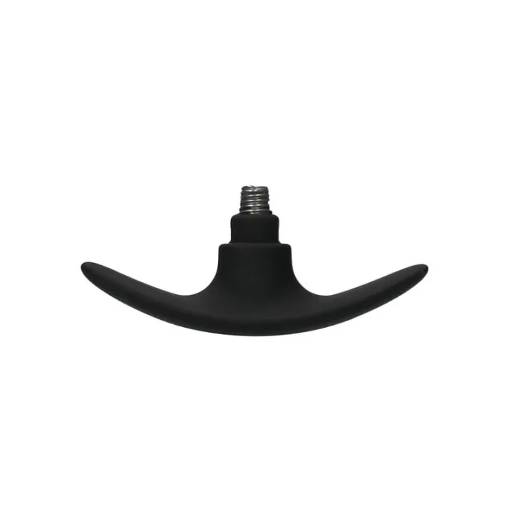Set Plug Anal y Ventosa Putiaguda Grande Negro de Ouch!