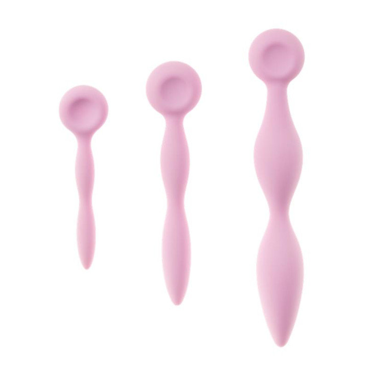 Dilatadores Vaginales Intimrelax Rosa Silicona de Femintimate | VibraZon