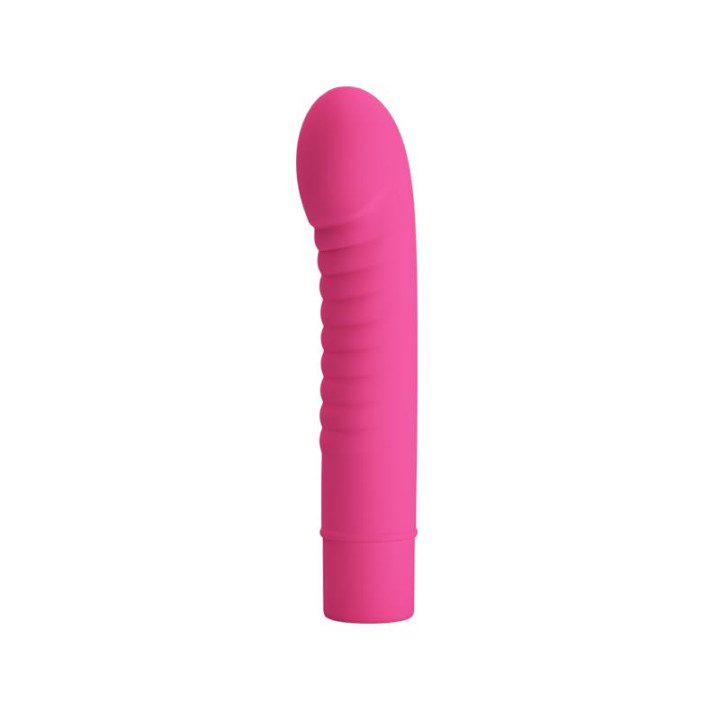 Vibrador Mick Silicona Rosa de Prettylove | VibraZon