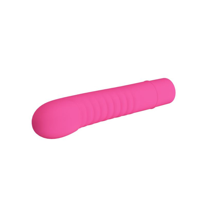 Vibrador Mick Silicona Rosa de Prettylove | VibraZon