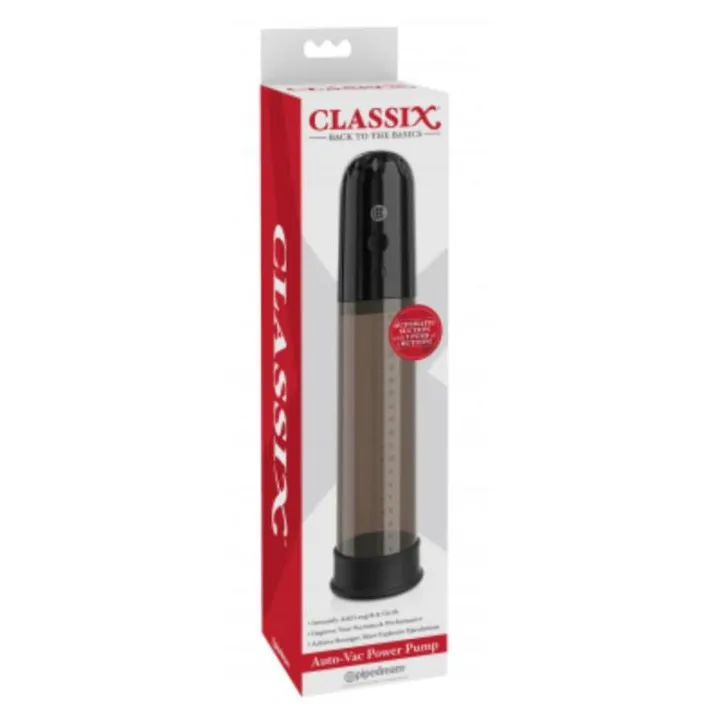 Bomba para el Pene Auto-Vac Power Negro de Classix