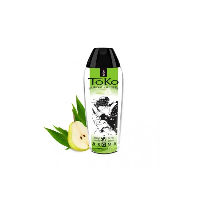 Lubricante Toko Aroma Pera y Té Verde de Shunga