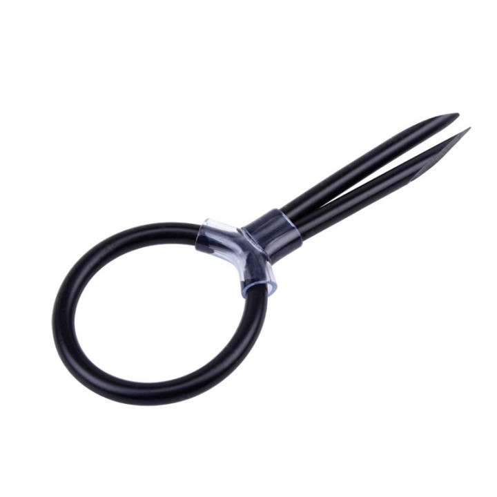 Anillo para el Pene Ajustable Stud Silicona Negro de Chisa | VibraZon