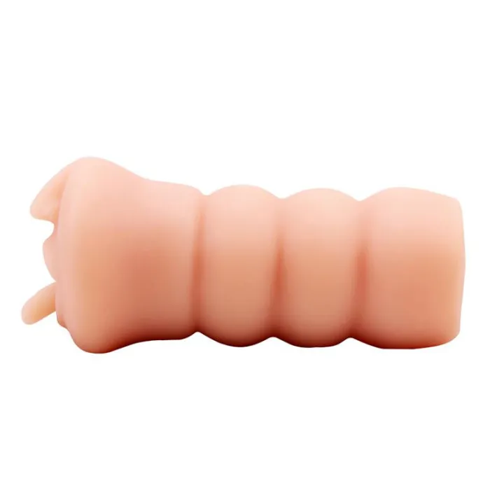 Masturbador Abby Sensual T-Skin 15 cm Natural de Chisa