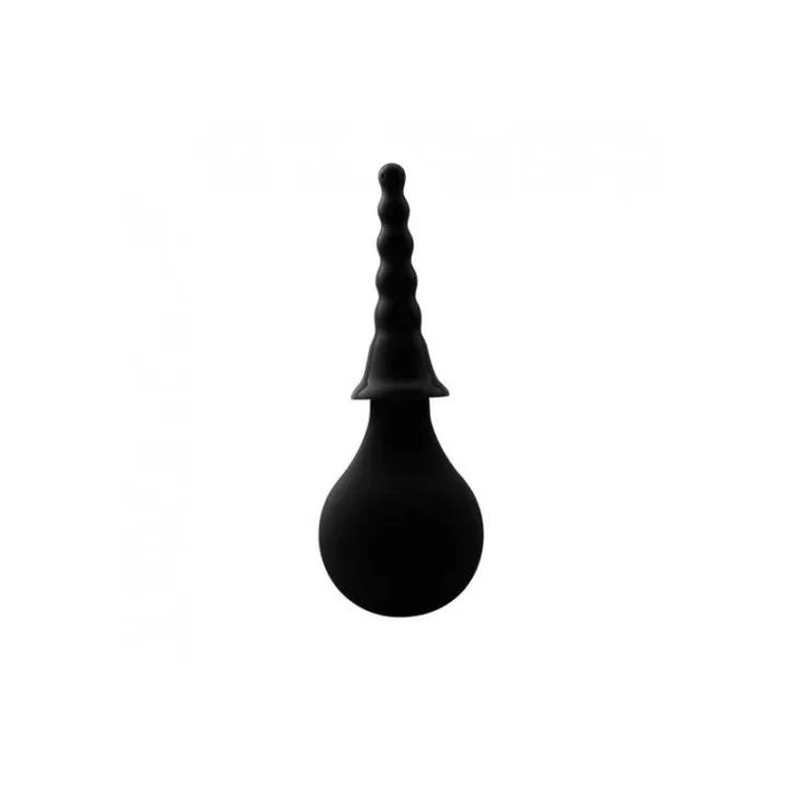 Set Ducha Anal y Funda 15 cm Negro de Chisa