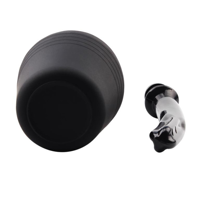 Ducha Anal Booty Cleanse 25.5 cm Negro de Chisa | VibraZon