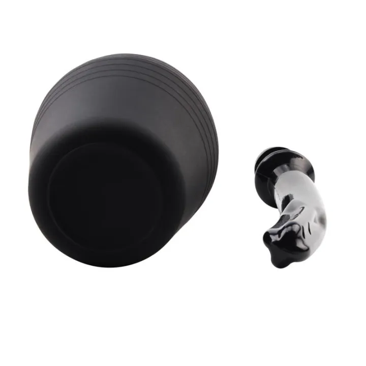 Ducha Anal Booty Cleanse 25.5 cm Negro de Chisa