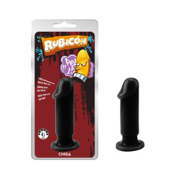 Plug Anal Evil Talla M 12.5 x 3.7 cm Negro de Chisa | VibraZon