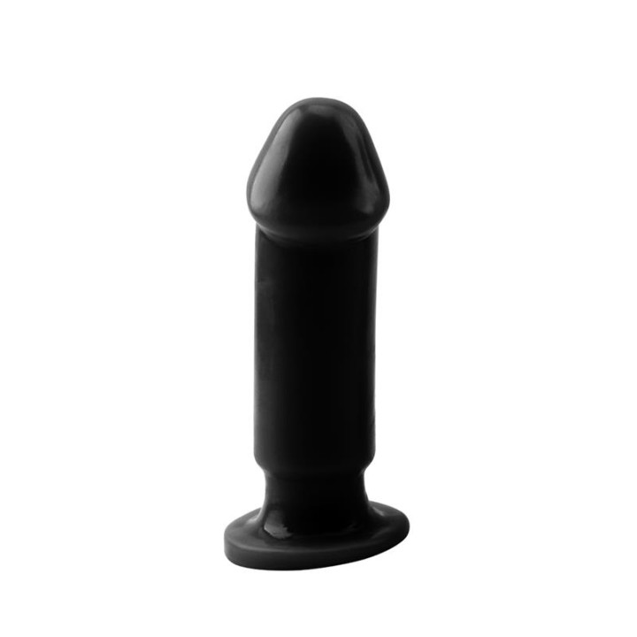Plug Anal Evil Talla M 12.5 x 3.7 cm Negro de Chisa | VibraZon