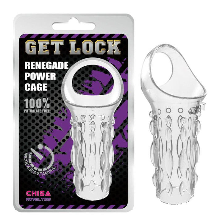 Funda para el Pene 11.5 cm Transparente de Chisa | VibraZon