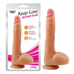 Dildo Mr.Right 10 Natural de Chisa | VibraZon