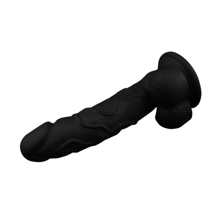 Dildo Labour 8 Silicona Líquida Negro de Chisa | VibraZon