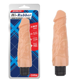 Vibrador Hi-Rubber 9 Natural de Chisa | VibraZon