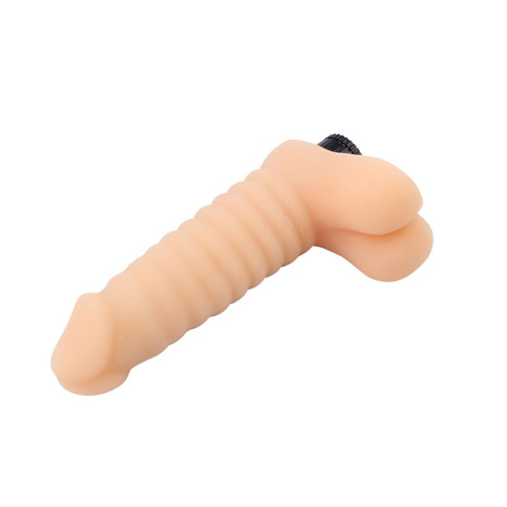 Vibrador No.02 T-Skin 7.5 Natural de Chisa | VibraZon