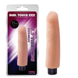 Vibrador No.04 T-Skin 7.5 Natural de Chisa | VibraZon
