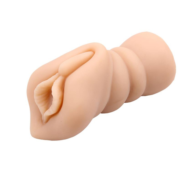 Masturbador Taco Tuna T-Skin 12.6 cm Natural de Chisa | VibraZon
