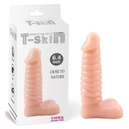 Dildo Spread Me N7 T-Skin 6.4 Natural de Chisa | VibraZon
