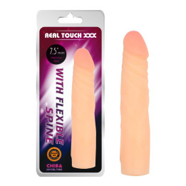 Dildo T-Skin 7.5 Natural de Chisa | VibraZon