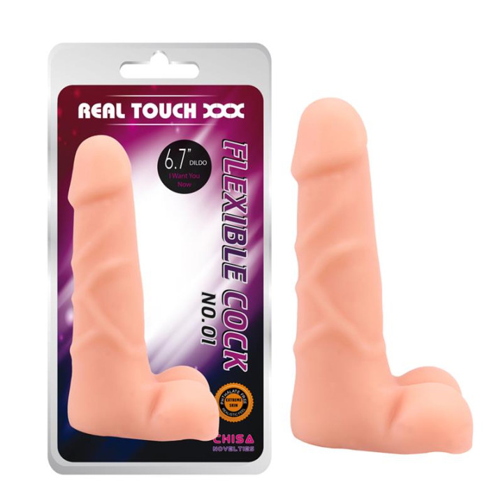 Dildo No.01 T-Skin 6.7 Natural de Chisa | VibraZon