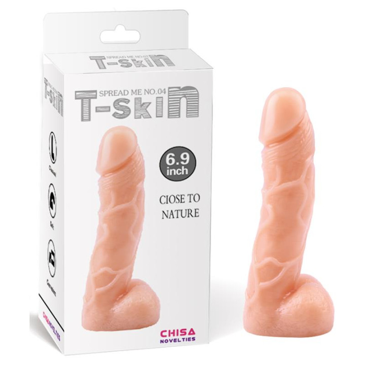 Dildo Spread Me N4 T-Skin 6.9 Natural de Chisa | VibraZon