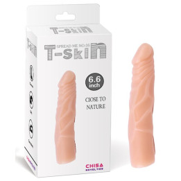 Dildo Spread Me No.5 T-Skin 6.7 Natural de Chisa | VibraZon