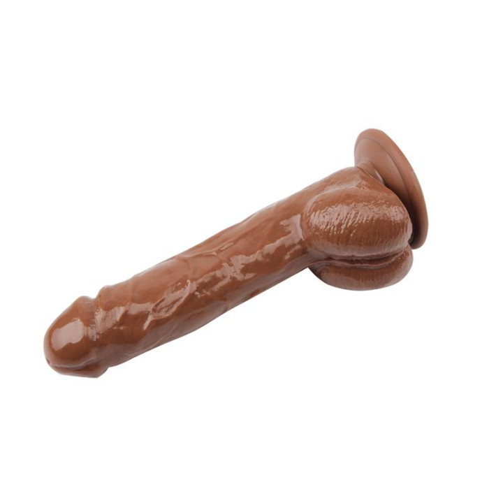 Vibrador Jeff Stryker 8.9 Marron de Chisa | VibraZon