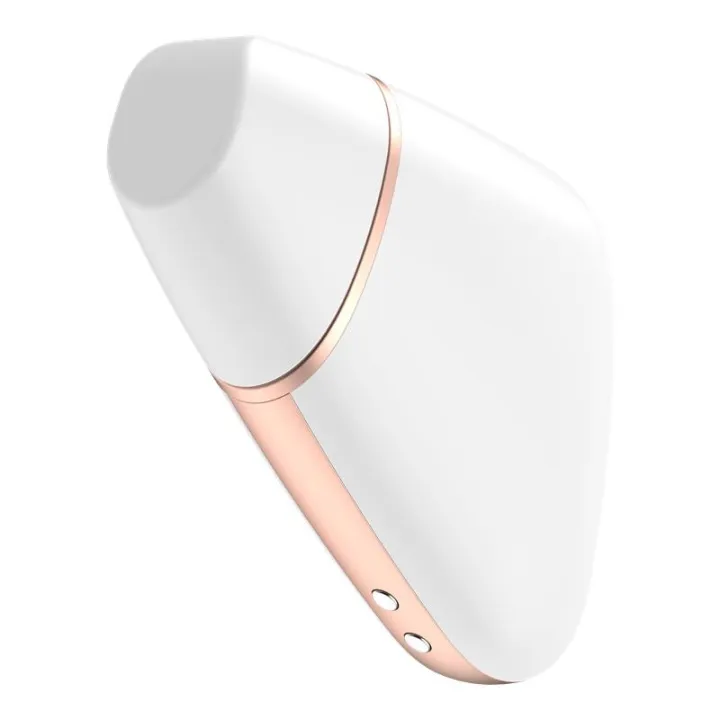 Succionador de Clítoris Love Triangle Blanco de Satisfyer