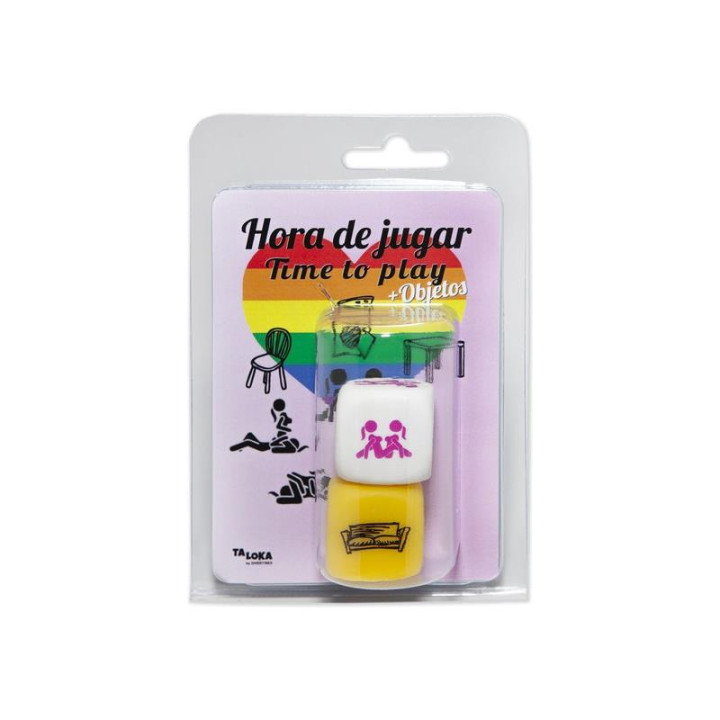 Set Dado de Posturas y Dado de Objetos de Taloka | VibraZon