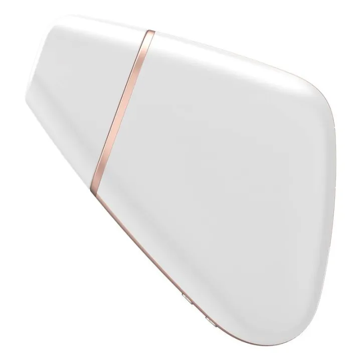 Succionador de Clítoris Love Triangle Blanco de Satisfyer