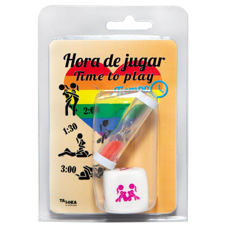 Set Dado de Posturas y Reloj de Arena de Taloka | VibraZon