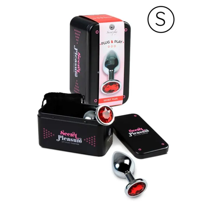 Plug Anal Talla S Rojo de Secret Play