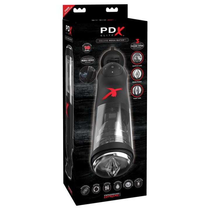 PDX Elite Masturbador Deluxe Mega-Bator | VibraZon