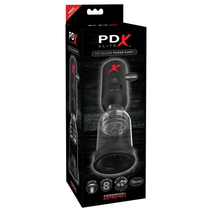 PDX Elite Succionador Tip Teazer Power | VibraZon