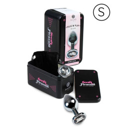 Plug Anal Talla S Transparente de Secret Play | VibraZon