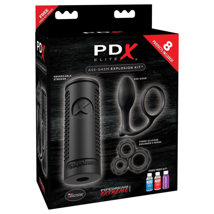 PDX Elite Kit de Masturbación Ass-Gasm | VibraZon