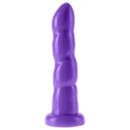 Dildo Twister 15,2 cm Púrpura de Dillio