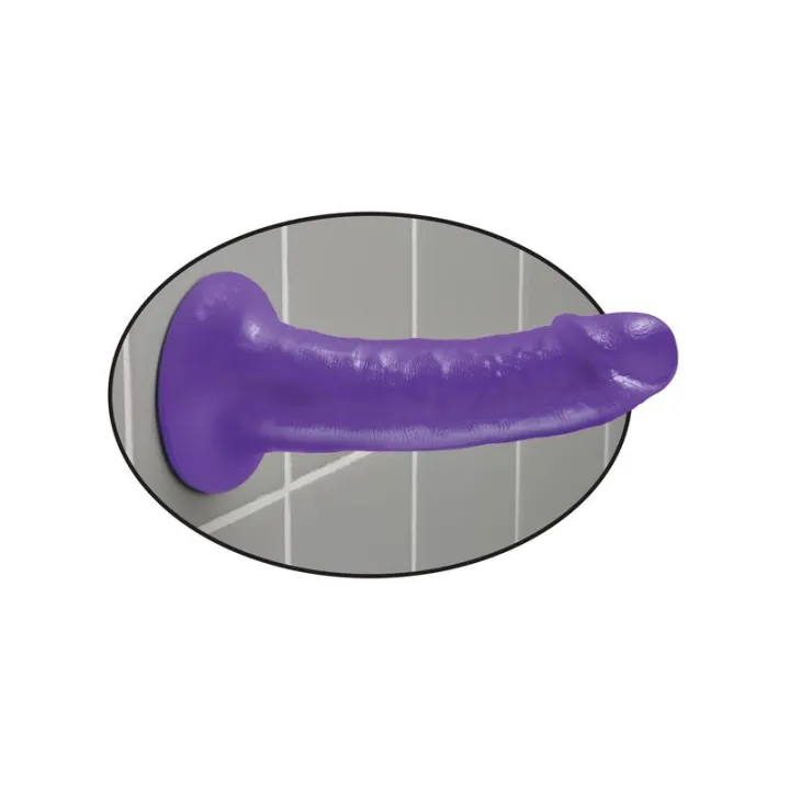 Dildo Slim 15,2 cm Púrpura de Dillio