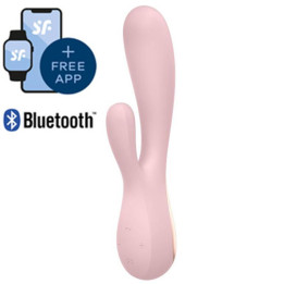 Mono Flex Vibrador con APP Mauve de Satisfyer | VibraZon