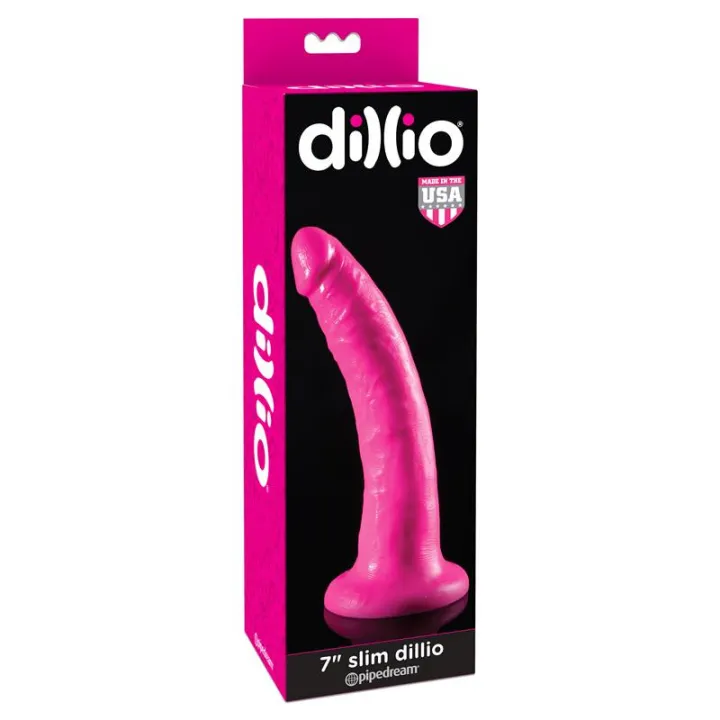 Dildo Slim 17,8 cm Rosa de Dillio
