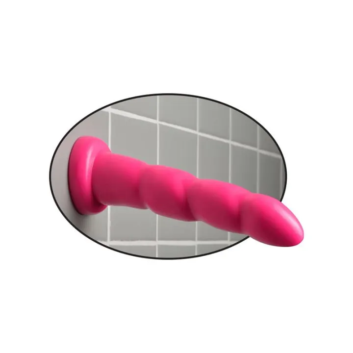 Dildo Twister 15,2 cm Rosa de Dillio