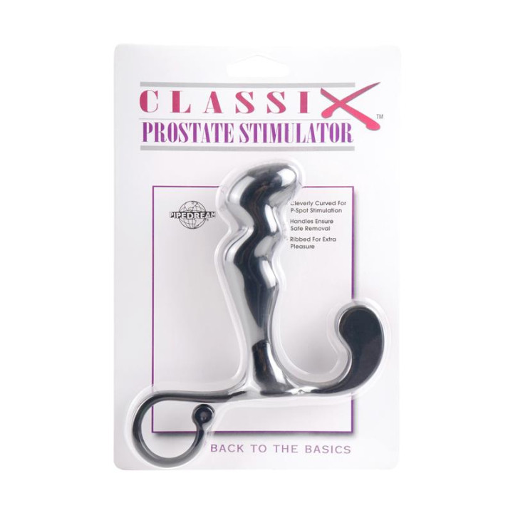CLASSIX Estimulador Prostático Color Negro | VibraZon