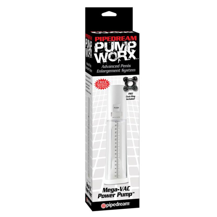 Pump Worx Succionador MEGA-VAC Color Blanco de Pumpworx | VibraZon