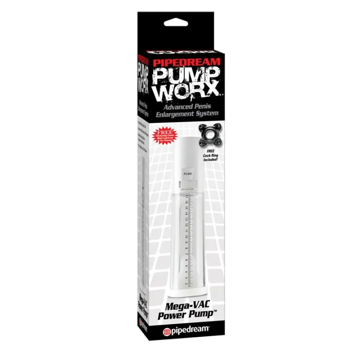 Pump Worx Succionador MEGA-VAC Color Blanco de Pumpworx