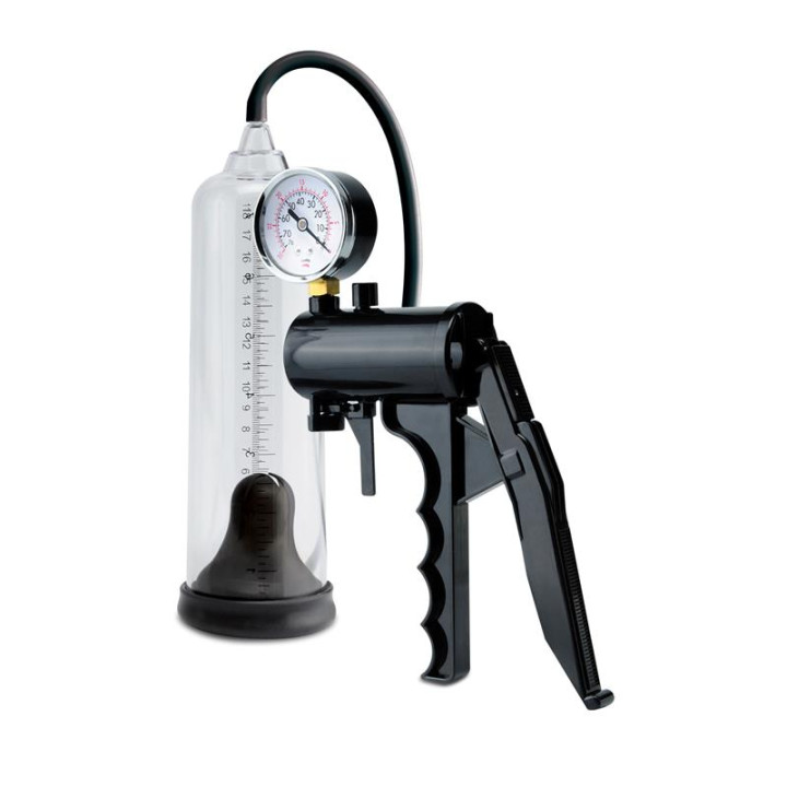 Bomba para el Pene Manual con Nanómetro de Pumpworx | VibraZon