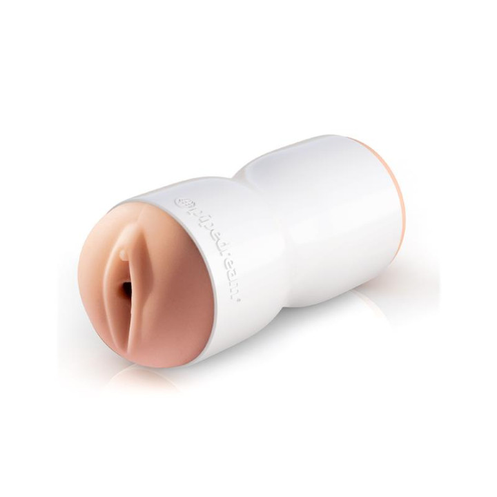 Pipedream Extreme Toyz Masturbador Tight Grip Pussy & Mouth Color Blanco de Pdx Toyz | VibraZon