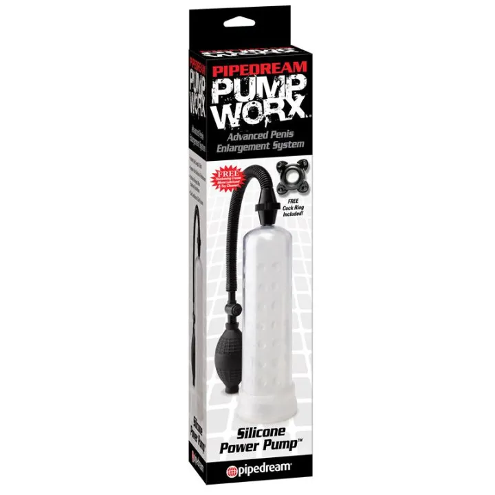 Pump Worx Succionador de Silicona Color Blanco de Pumpworx