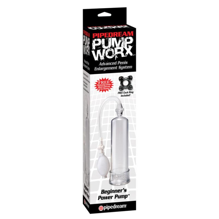 Pump Worx Succionador para Principiantes Transparente de Pumpworx | VibraZon