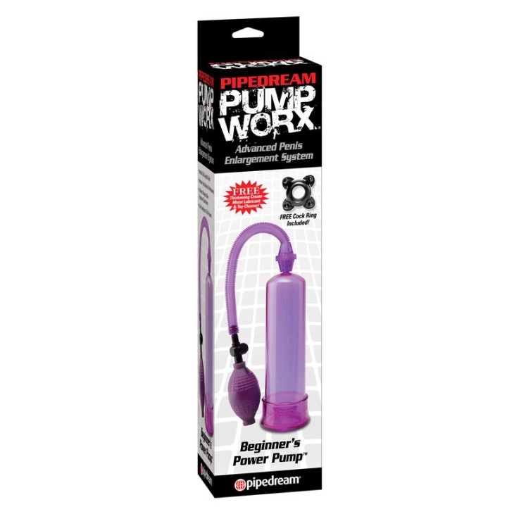 Pump Worx Succionador para Principiantes Color Púrpura de Pumpworx | VibraZon